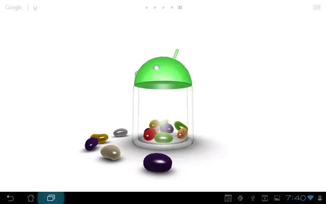 3D Jelly Bean android App screenshot 0